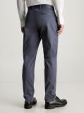 Grey Slim Chino Trousers  Men