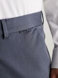 Grey Slim Chino Trousers  Men