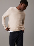 Beige Wool Jumper  Men