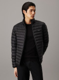 Black Packable Quilted Puffer Jacket  Men