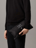 Black Packable Quilted Puffer Jacket  Men