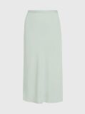Green Recycled Polyester Slip Skirt  Women