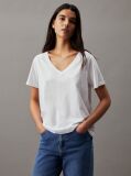 White V-neck T-shirt  Women