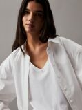 White V-neck T-shirt  Women