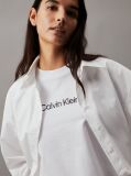 White Organic Cotton Logo T-shirt  Women