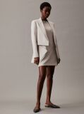 Beige Oversized Modular Blazer  Women