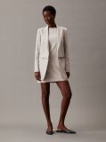 Beige Oversized Modular Blazer  Women