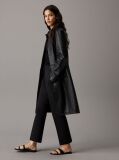 Black Slim Cotton Stretch Trousers  Women