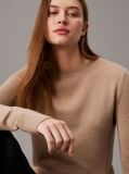 Καφέ Πουλόβερ Από Μαλλί Merino  Γυναίκα