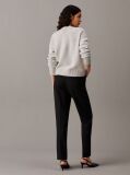 Black Slim Tapered Trousers  Women