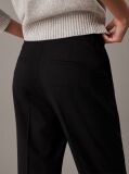Black Slim Tapered Trousers  Women
