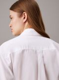 White Cotton Poplin Shirt  Women