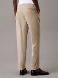 Beige Slim Tapered Chino Trousers  Women