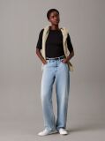 Black Skinny Modal Scoop Back Top  Women