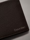 Brown Leather RFID Trifold Wallet  Men