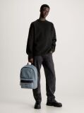 Blue Round Backpack  Men