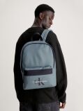 Blue Round Backpack  Men