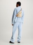Beige Ripstop Crossbody Sling Bag  Men