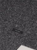 Grey Warm Wool Blend Scarf  Men