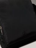 Black Large Reporter Bag  Men