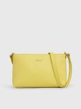 Yellow Faux Leather Crossbody Bag  Women