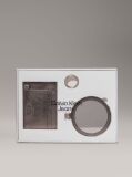 Silver Metallic Wallet and Mirror Gift Set  Women