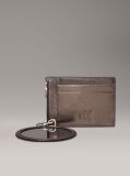 Silver Metallic Wallet and Mirror Gift Set  Women