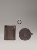 Silver Metallic Wallet and Mirror Gift Set  Women