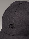 Black Linen Blend Cap  Women