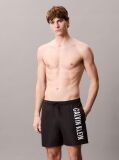Black Medium Drawstring Swim Shorts - Intense Power  Men