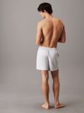 Grey Medium Drawstring Swim Shorts - Intense Power  Men