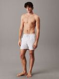 Grey Medium Drawstring Swim Shorts - Intense Power  Men