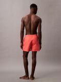 Red Medium Drawstring Swim Shorts - Intense Power  Men