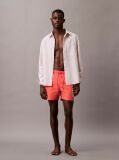 Red Medium Drawstring Swim Shorts - Intense Power  Men