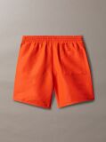 Red Boys Swim Shorts - CK Monogram  Boys