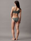 Green Bralette Bikini Top - CK Micro Belt  Women
