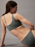 Green Bralette Bikini Top - CK Micro Belt  Women