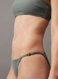 Green Bikini Bottoms - CK Micro Belt  Women