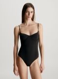 Black Balconette Swimsuit - Core Solids  Women