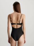 Black Balconette Swimsuit - Core Solids  Women