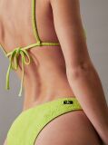 Green Bikini Bottoms - CK Monogram Texture  Women