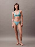 Green Tie Side Bikini Bottoms - CK Meta Legacy  Women