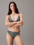 Green Bikini Bottoms - CK Micro Belt  Women