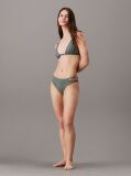 Green Bikini Bottoms - CK Micro Belt  Women