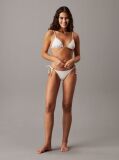 White Triangle Bikini Top - CK Essentials  Women