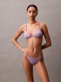Purple Triangle Bikini Top - CK Essentials  Women