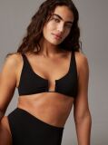 Black Triangle Bikini Top - CK Wire  Women