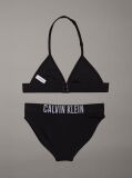 Black Girls Triangle Bikini Set - Intense Power  Girls