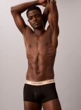 Black 3 Pack Low Rise Trunks - Microfibre Stretch  Men