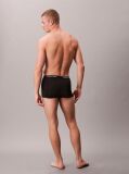Black 3 Pack Low Rise Trunks - Microfibre Stretch  Men